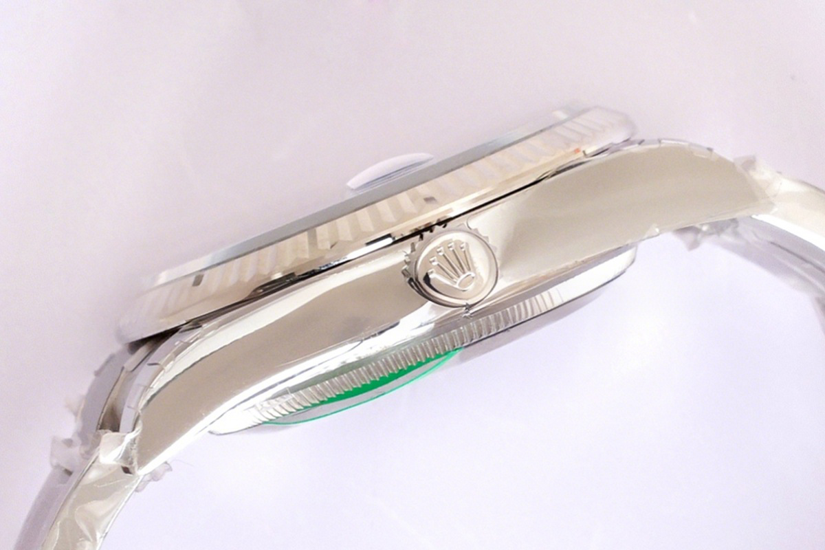 Rolex Datejust 36 126234 Blue Motif Dial in Steel in Oyster Bracelet-fasswatch