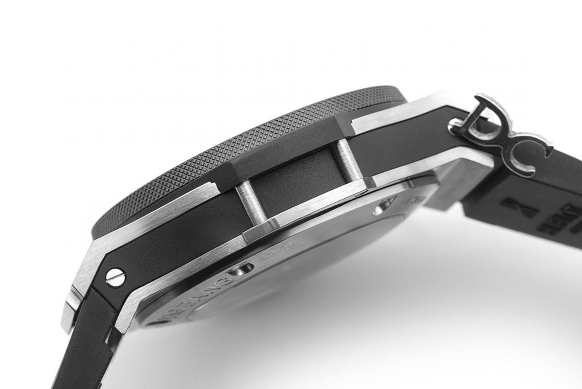 Hublot Big Bang Chronograph Carbon Dial in Steel Ceramic-fasswatch