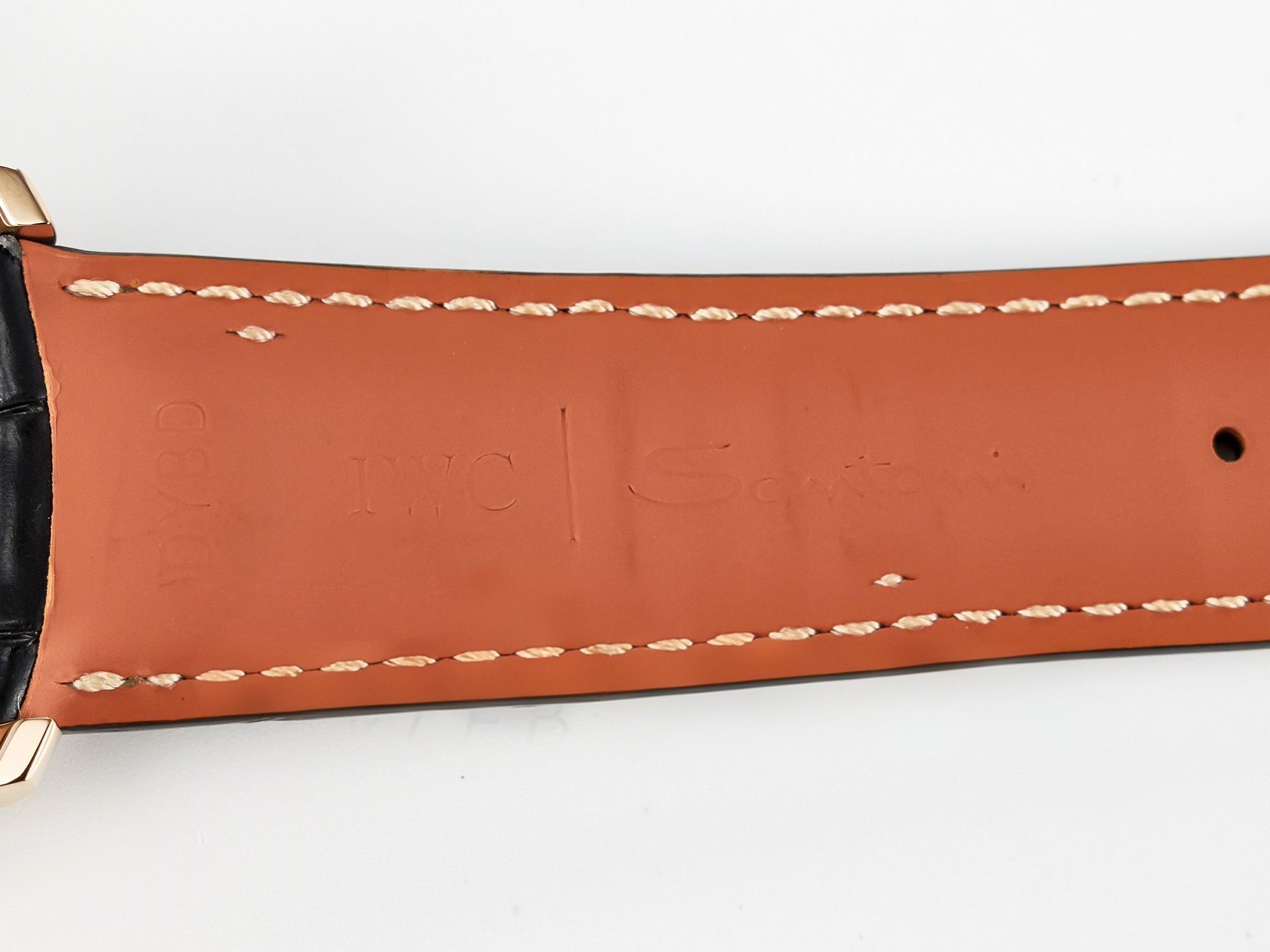 IWC IW5033 Portugieser Perpetual Calendar RG V9F 1:1 Best Edition White Dial on Black Leather Strap A52610-fasswatch