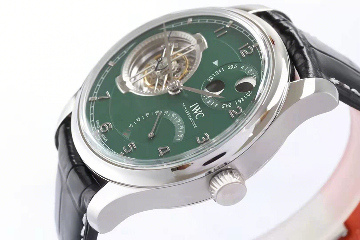 IWC Portugieser Constant-Force Tourbillon Edition ‘150 Years’ IW5902 Green Dial-fasswatch