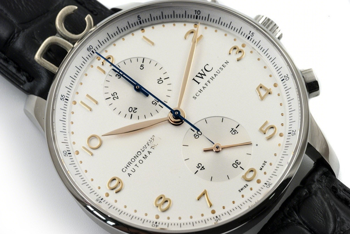 IWC Portuguese Automatic Chronograph IW371445 Steel-fasswatch