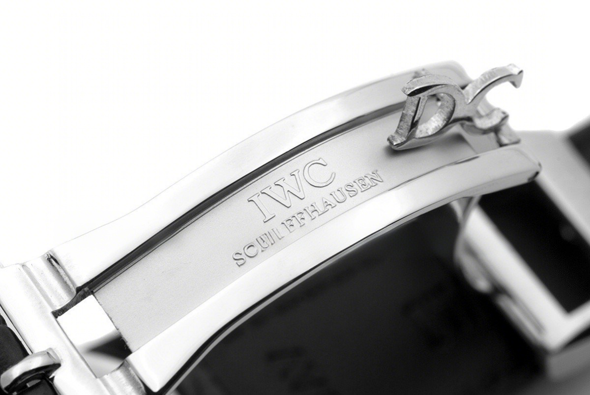 IWC Portuguese Tourbillon Hand Wound IW5463 Silver Dial in White Gold-fasswatch