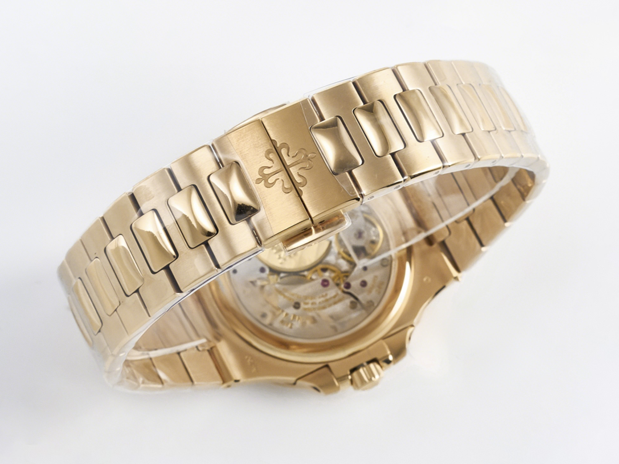 Patek Philippe Nautilus 5712 RG PPF 1:1 Best Edition Brown Dial on RG Bracelet PPF240 Super Clone V4+-fasswatch