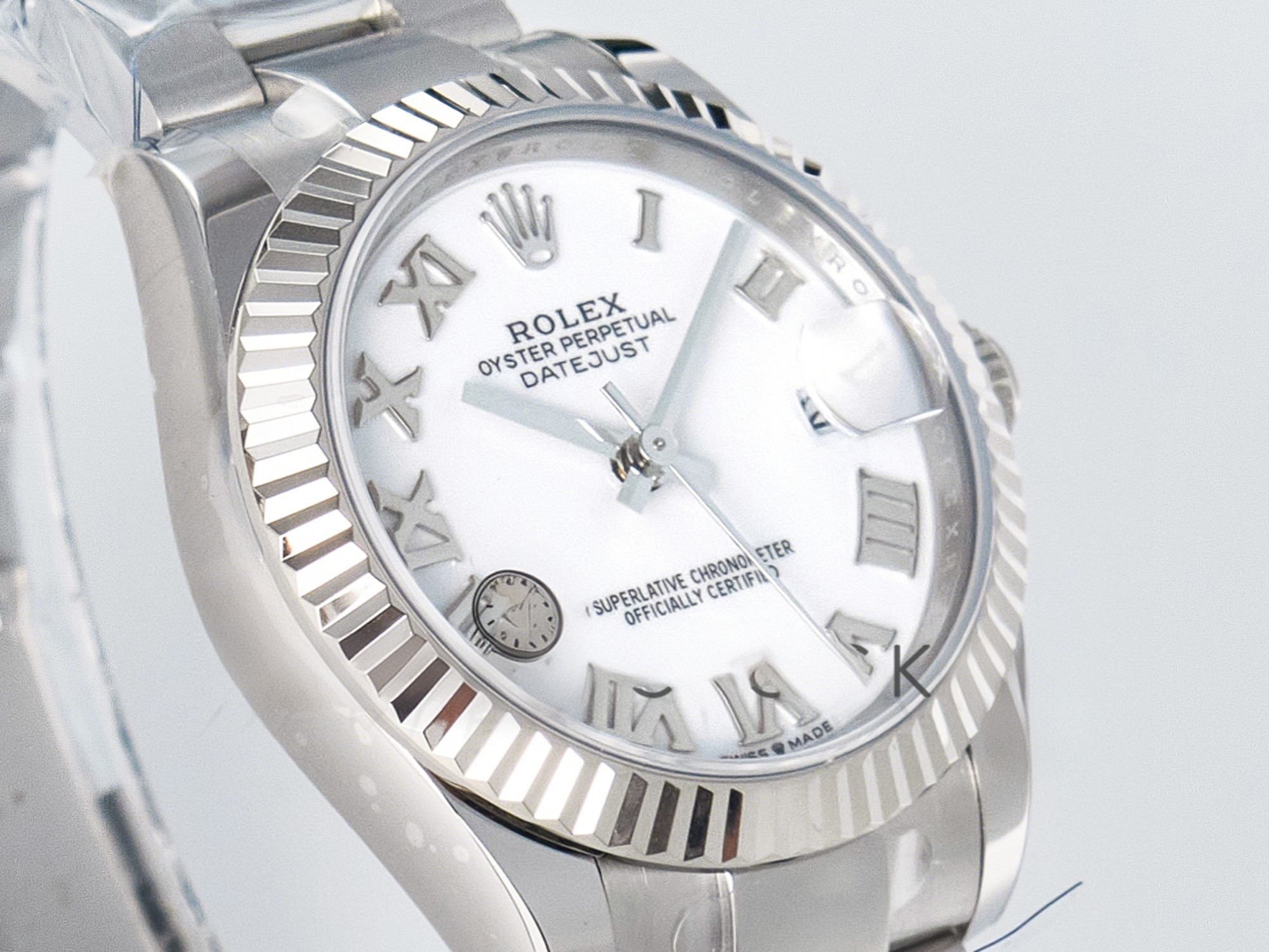 Rolex DateJust 31 278274 ARF 1:1 Best Edition 904L Steel White Roman Dial on SS Oyster Bracelet ETA 2688-fasswatch