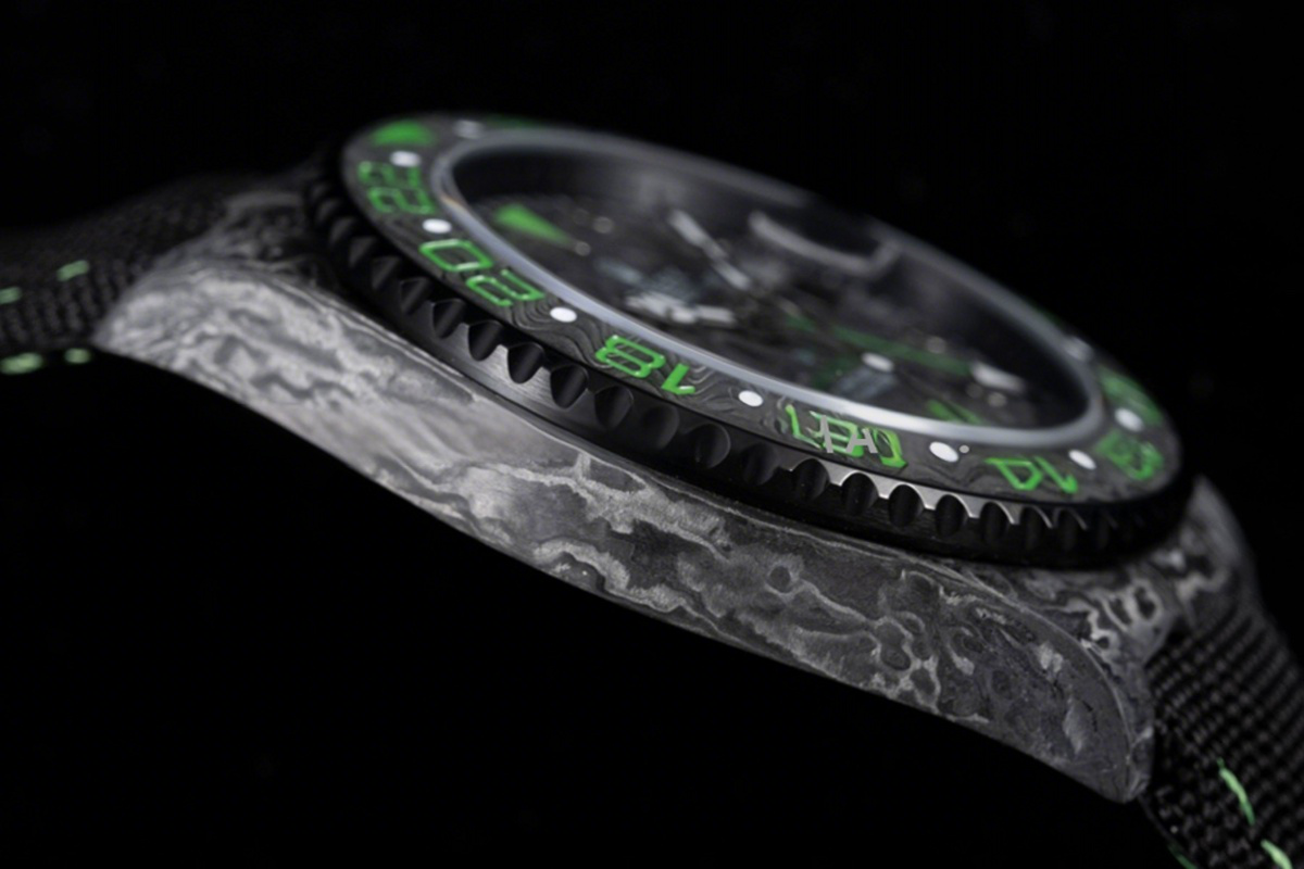 Rolex DIW GMT Stinger Carbon-fasswatch