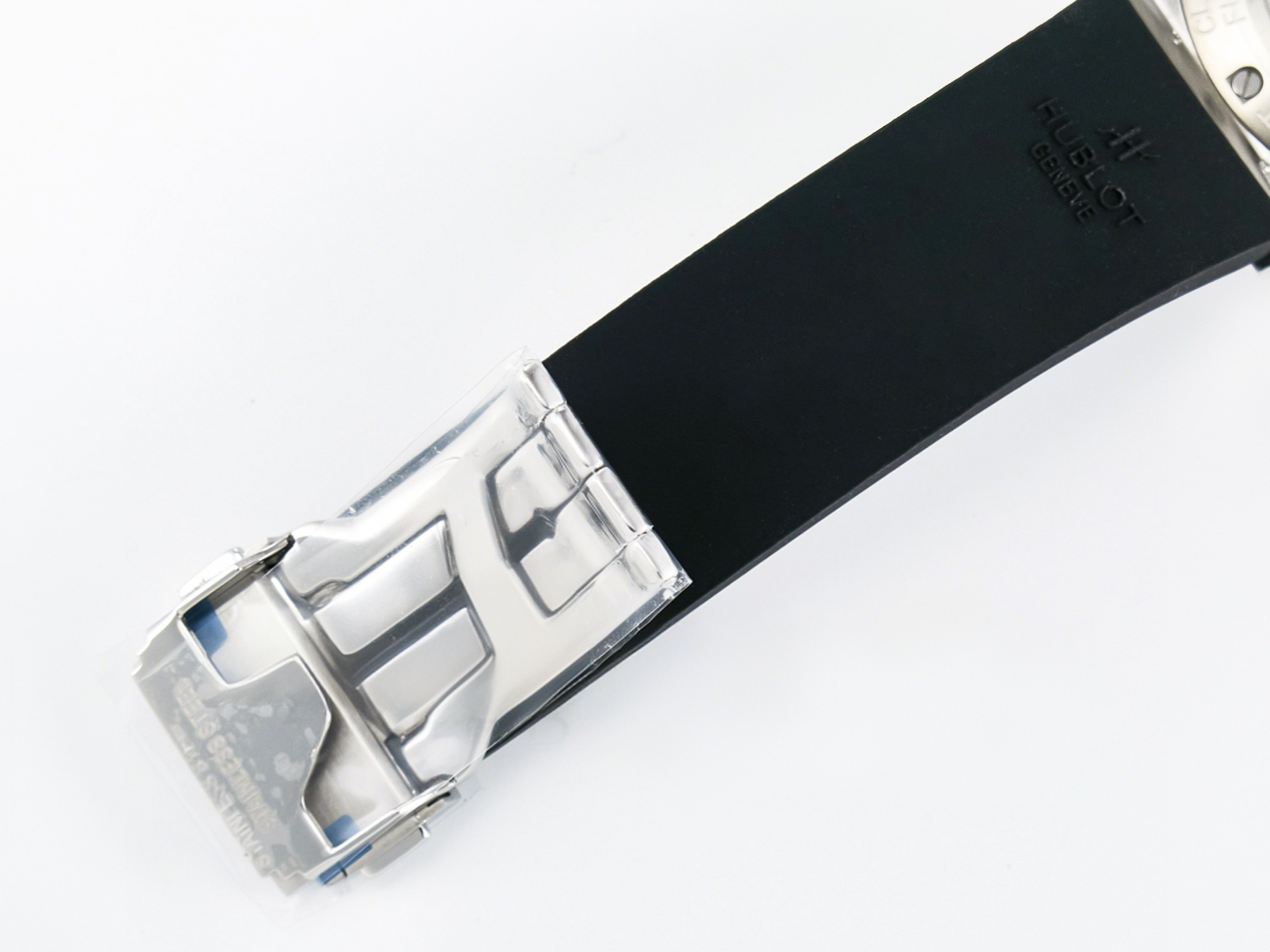 Hublot Classic Fusion Bang 42mm HBF 1:1 Best Edition Black Dial on Black Rubber Strap A2892-fasswatch