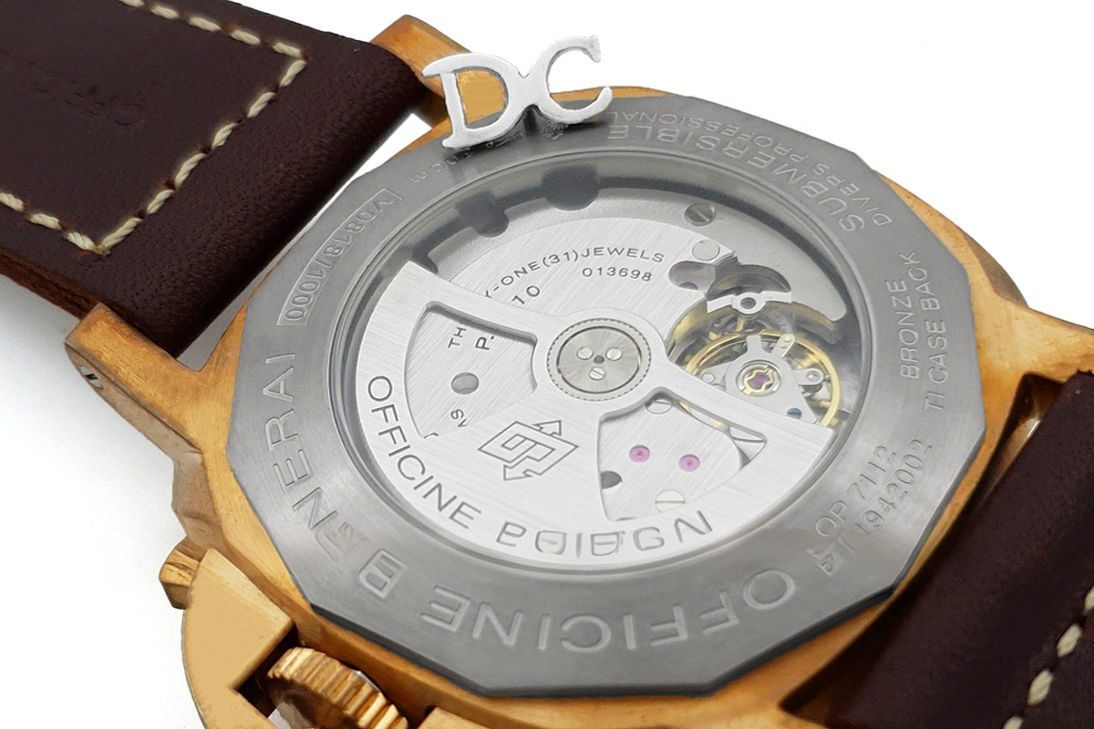 Panerai PAM968 Luminor Submersible Bronzo 47mm-fasswatch