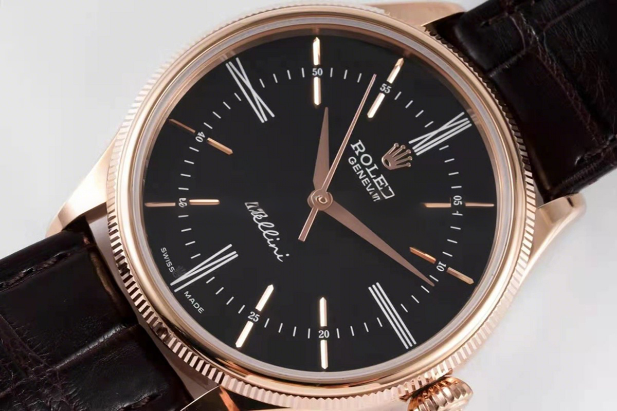 Rolex Cellini Time 50509 White Dial with Roman Marker in Rose Gold-fasswatch