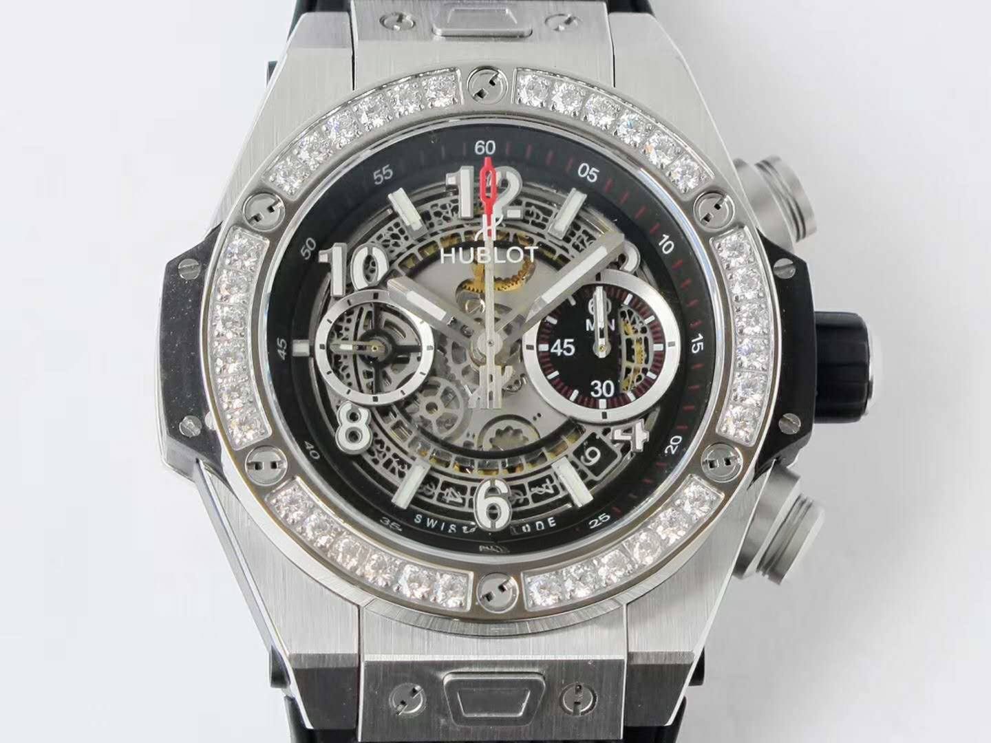 Hublot Big Bang Unico Steel with Diamond-fasswatch