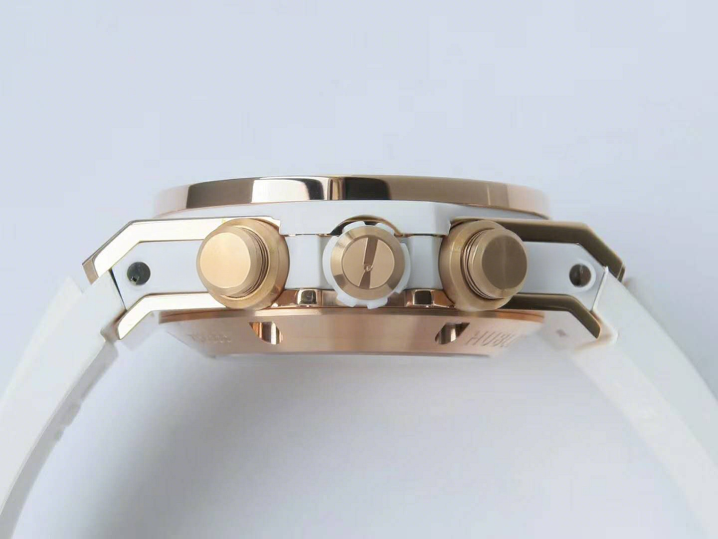 Hublot Big Bang Unico Gold White with Diamond-fasswatch