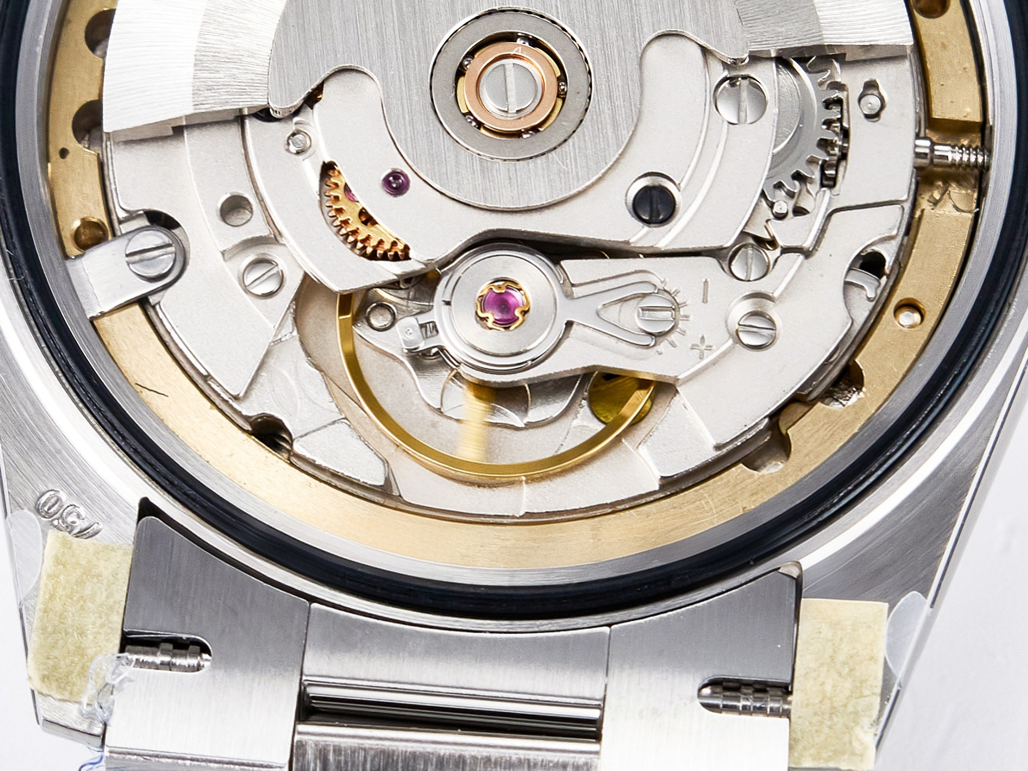 Rolex Daydate 128239 36mm Colour Jigsaw Puzzle SS QHF Best Edition Turquoise Blue Dial on SS President Bracelet A2834-fasswatch