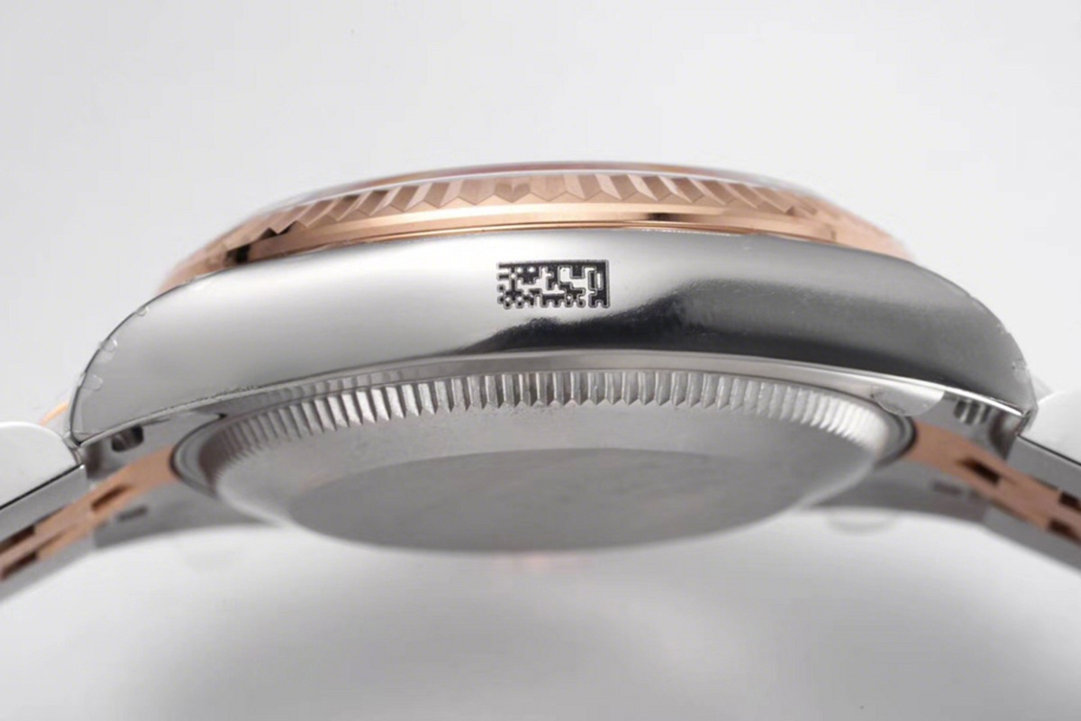 Rolex Datejust 31 278271 Chocolate Dial Diamond Markers in Everose Gold/Steel-fasswatch