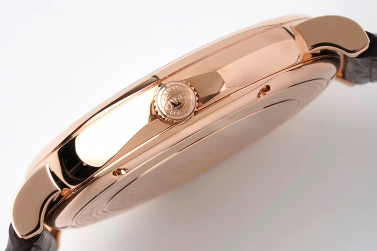 IWC Portofino Automatic IW356511 Grey Dial in Rose Gold-fasswatch