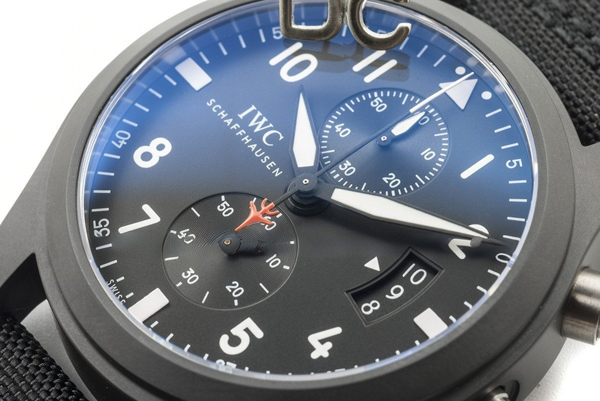 IWC Top Gun Pilot’s Watch Chronograph IW388001 Ceramic-fasswatch