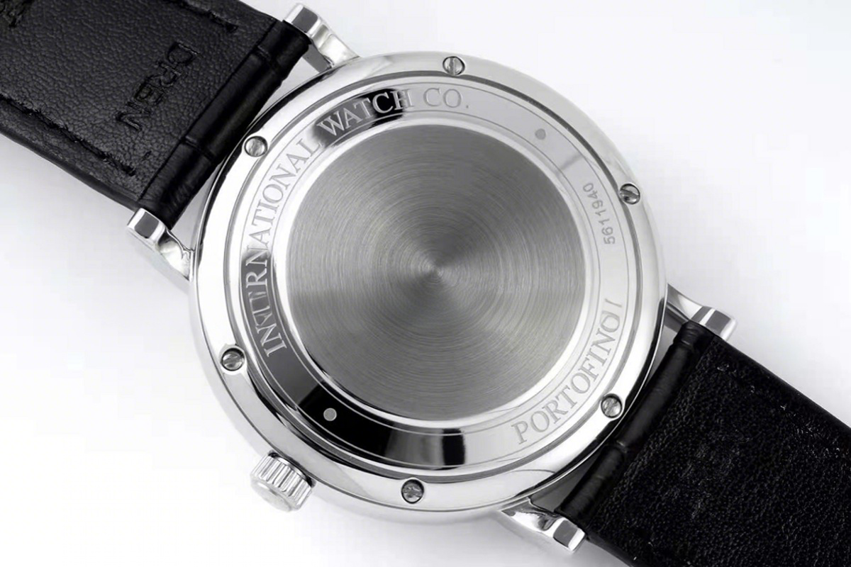 IWC Portofino Automatic IW356517 White Dial in Steel-fasswatch