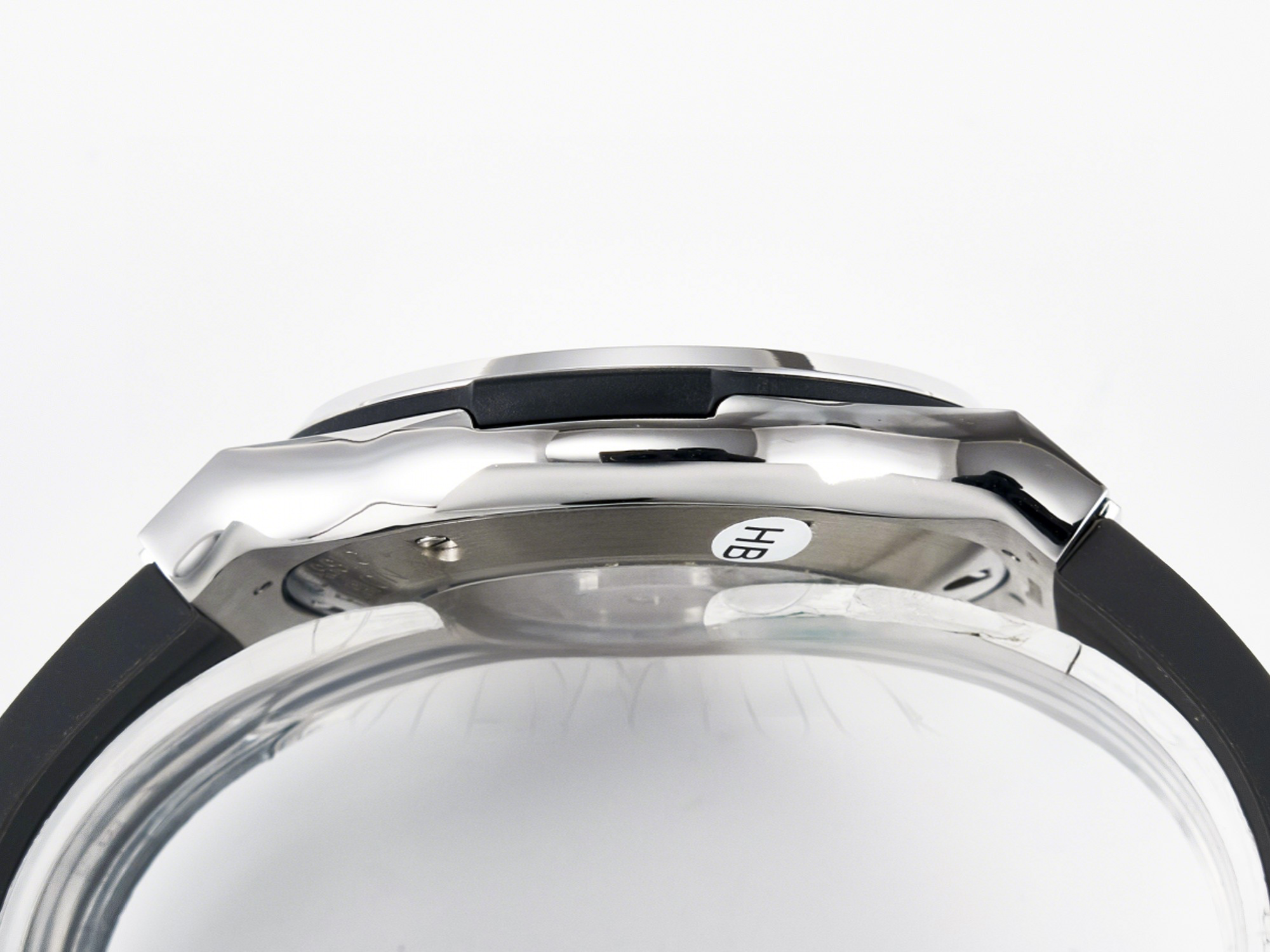 Hublot Classic Fusion Bang 42mm HBF 1:1 Best Edition Gray Dial Diamonds Bezel on Gray Rubber Strap A2892-fasswatch