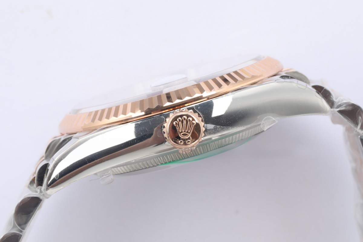 Rolex Datejust 36 126231 Silver Dial in Steel/Everose Gold on Jubilee Bracelet-fasswatch