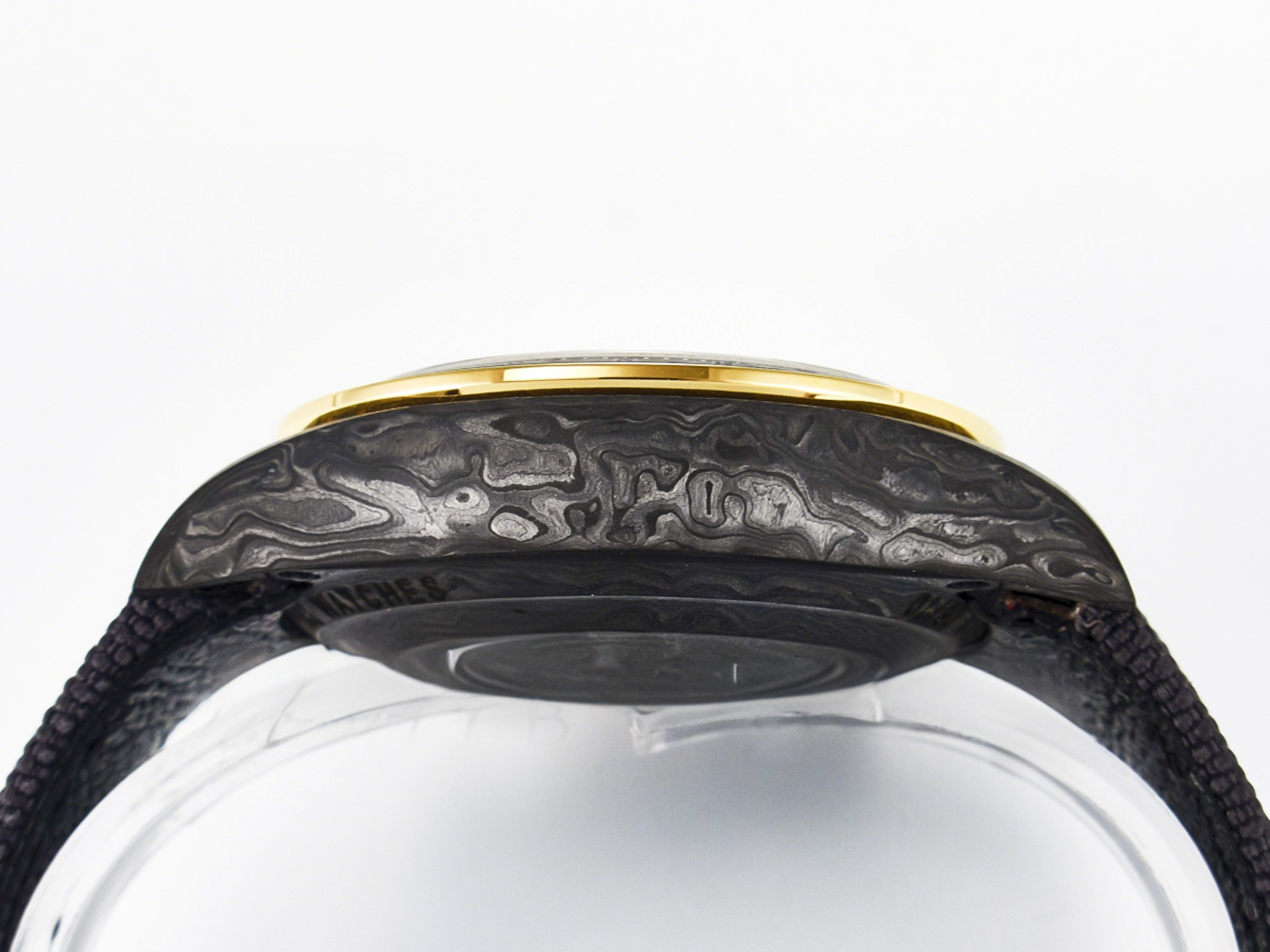 Rolex Daytona DIW Carbon Case DIWF Edition Carbon/Cream Dial on Black Nylon Strap A7750-fasswatch