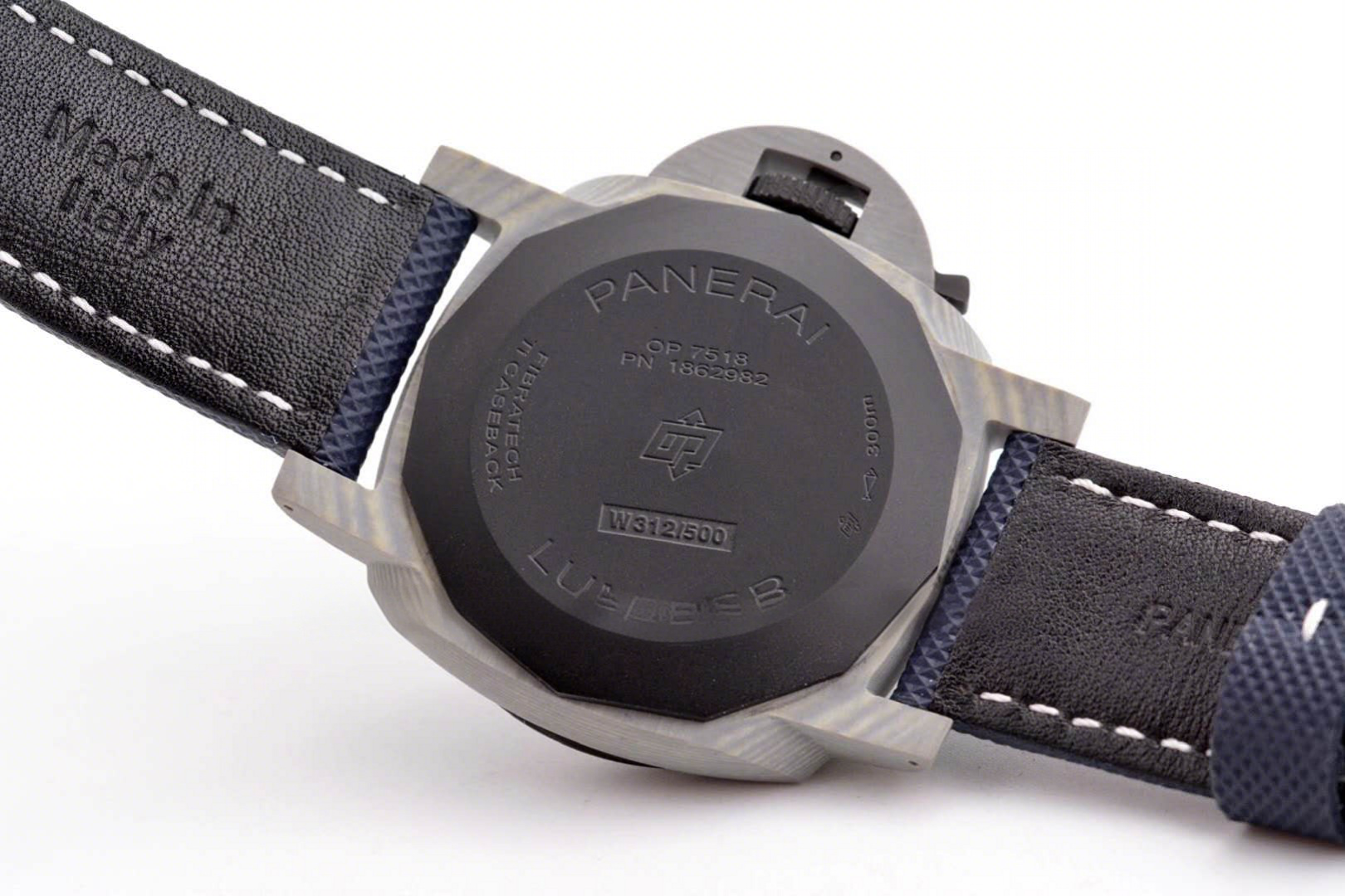 Panerai PAM1663 Lumminor Marina Fibratech™ Vulcano Blu 44mm-fasswatch