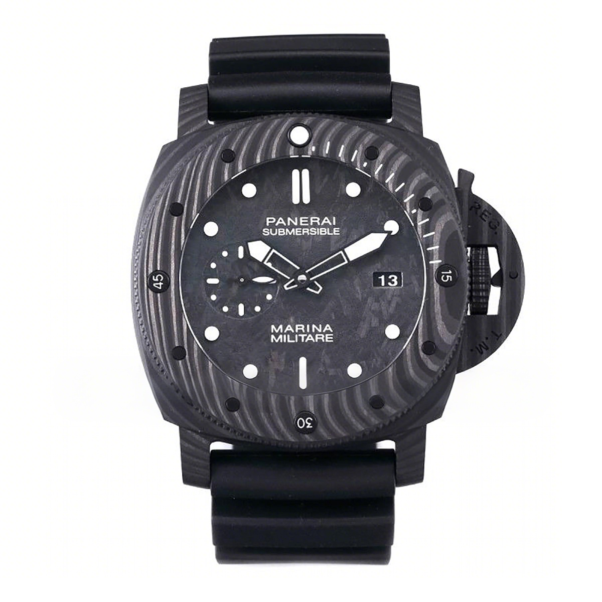 Panerai PAM979 Luminor Submersible Marina Militare Carbotech-fasswatch