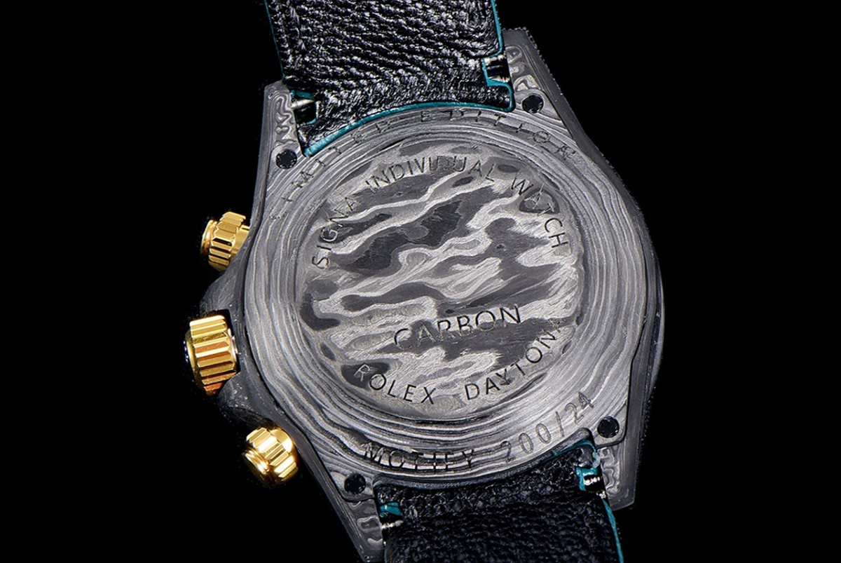 Rolex Daytona DIW Custom Carbon Dial-fasswatch
