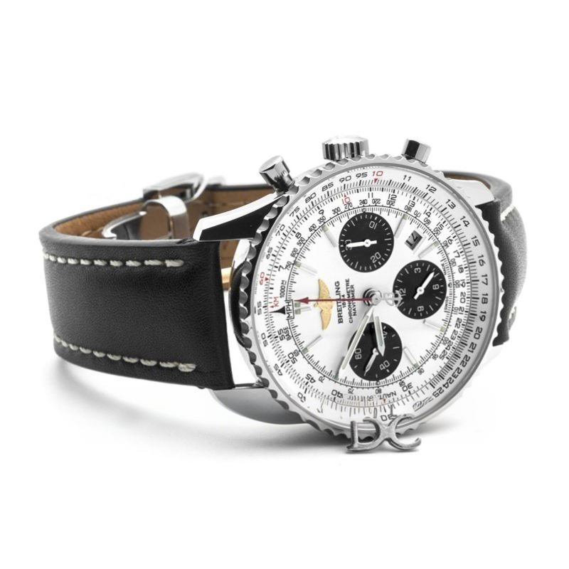 Breitling Navitimer 01 Chronograph White Dial-fasswatch