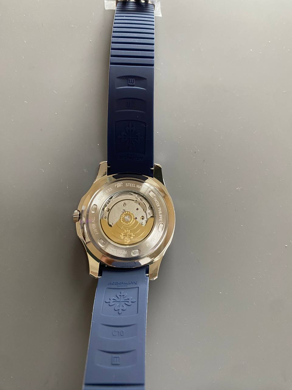 Patek Philippe Aquanaut White Gold Replica 5168G-001-fasswatch