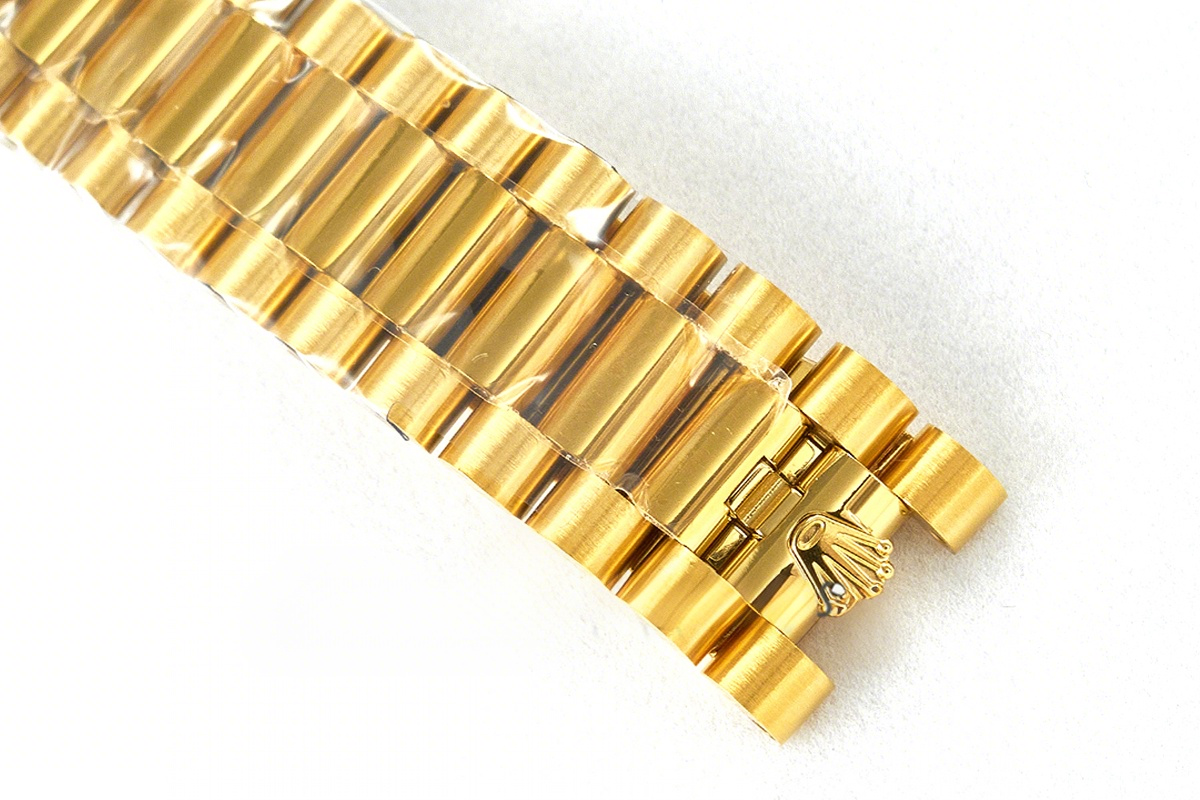 Rolex Daydate 40 228238 Champagne Dial with Stick Marker in Yellow Gold (Gain Weight)-fasswatch