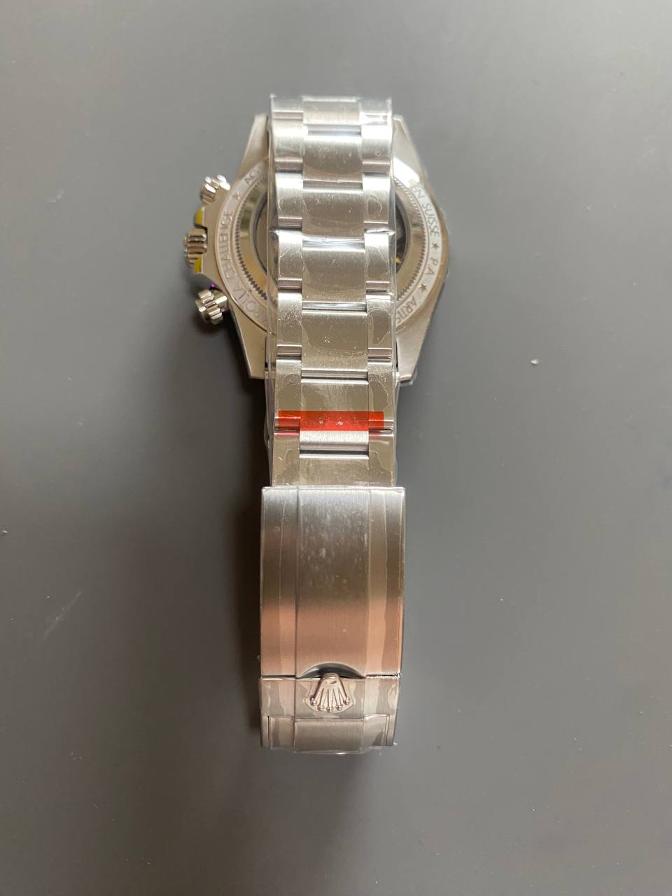 Rolex Daytona Artisans SS GETF Best Edition Skeleton Dial Carbon Bezel on SS Bracelet DD4802-fasswatch