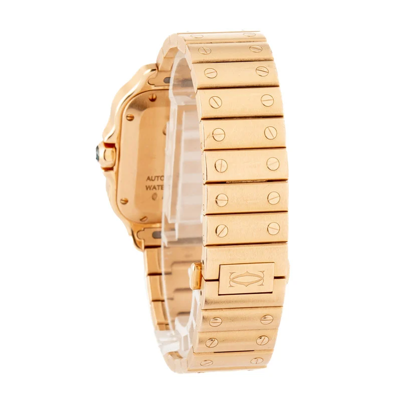 Super Clone 1:1 CARTIER SANTOS Large Model Gold WGSA0030 Replica-fasswatch