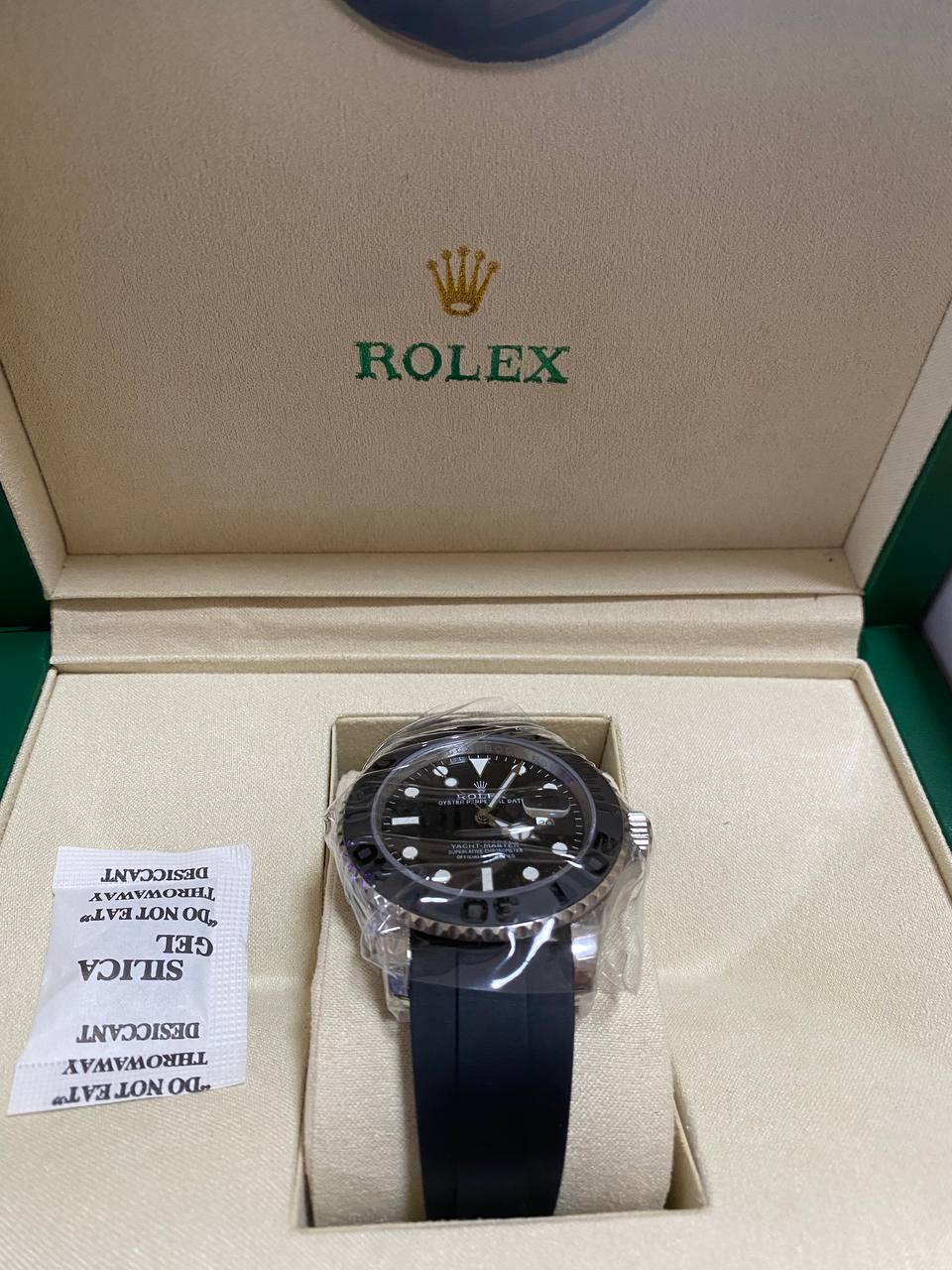 Rolex Yacht-Master 226659 White Gold Automatic Rubber Black Dial Replica-fasswatch