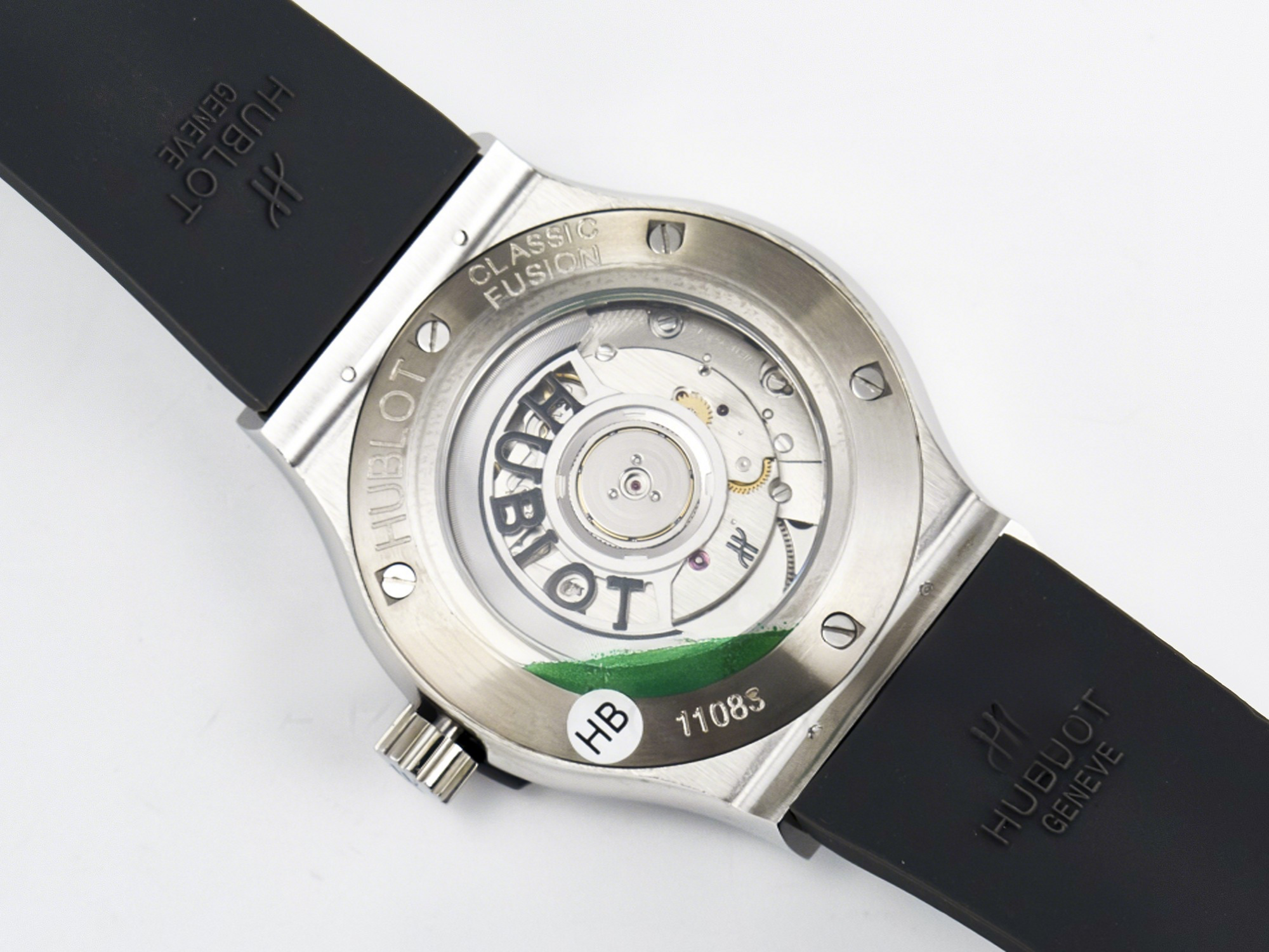 Hublot Classic Fusion Bang 42mm HBF 1:1 Best Edition Gray Dial on Gray Rubber Strap A2892-fasswatch