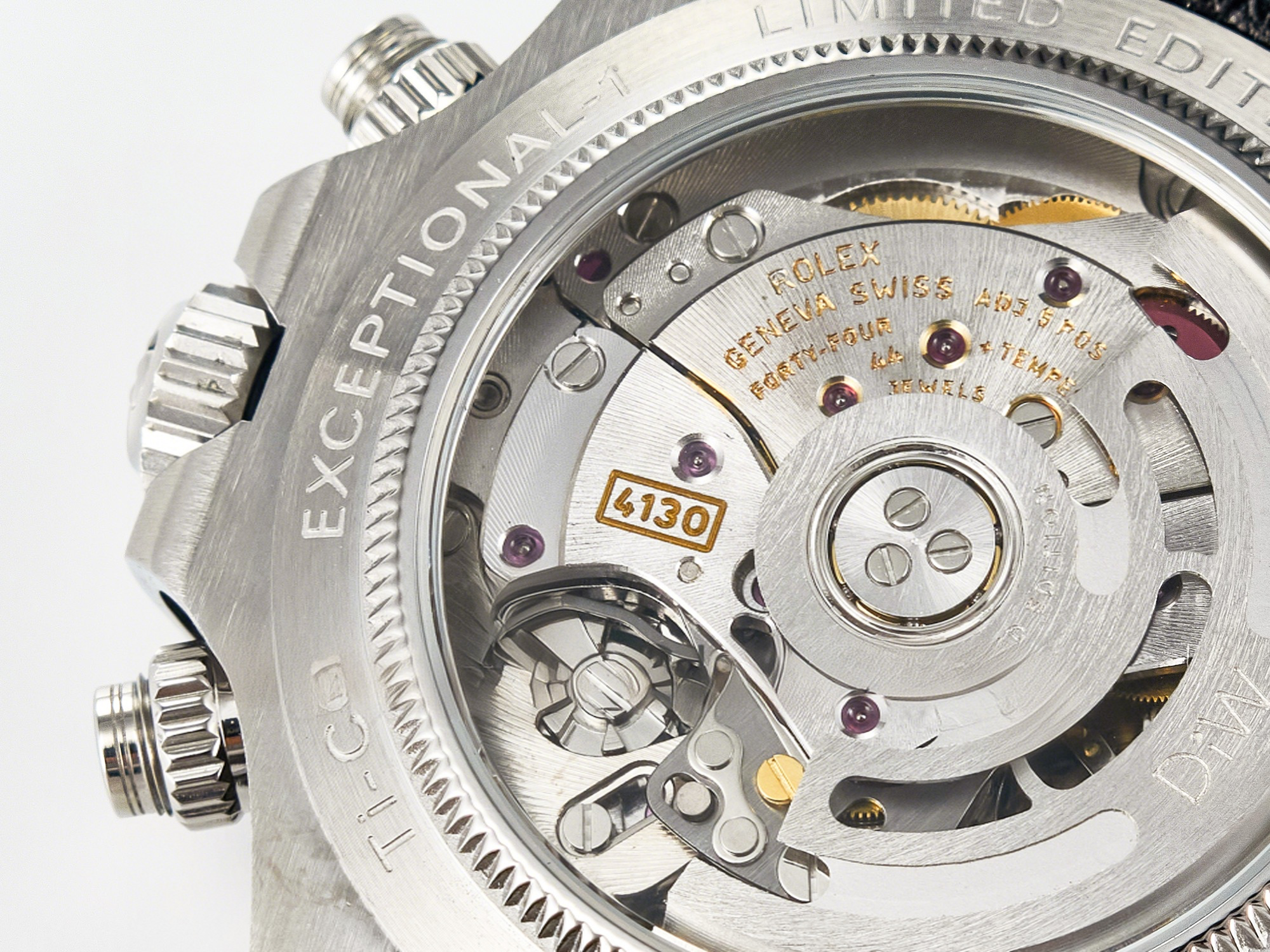 Rolex Daytona EXCEPTIONAL-1 DIWF Best Edition Gray Dial on Black Nylon Strap SH4130-fasswatch