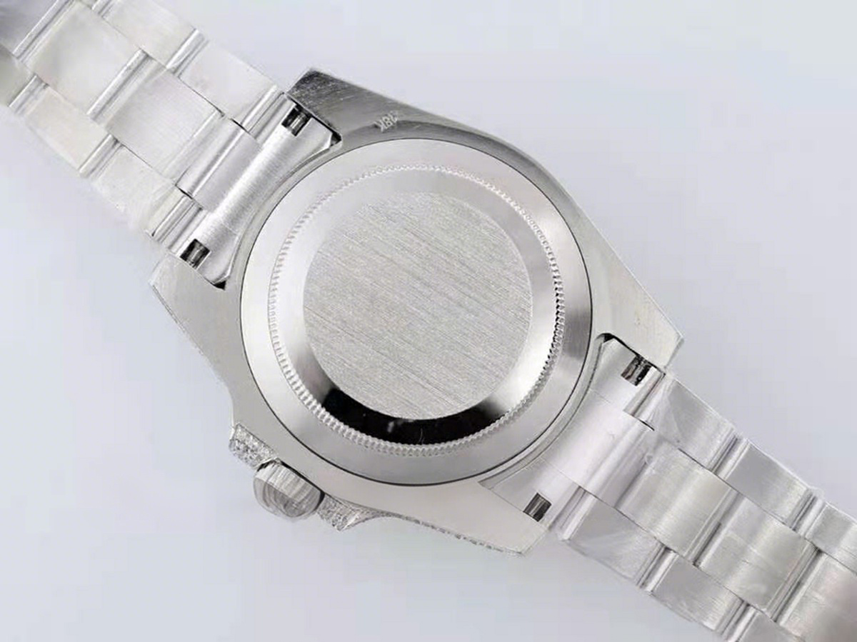 Rolex Submariner 116659 Full Diamond Paved Dial with Arabic Markers in Steel-fasswatch