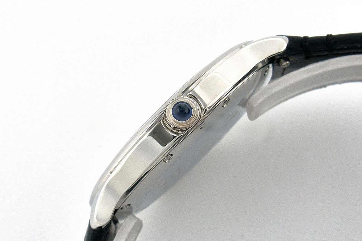 Cartier Ronde Must De Cartier 36mm White Dial in Steel-fasswatch