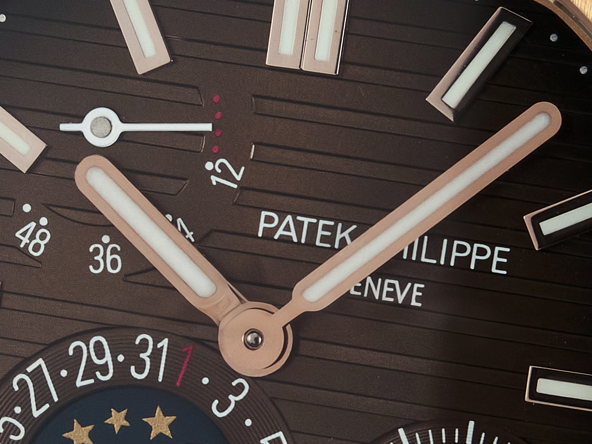 Patek Philippe Nautilus 5712 RG PPF 1:1 Best Edition Brown Dial on RG Bracelet PPF240 Super Clone V4+-fasswatch