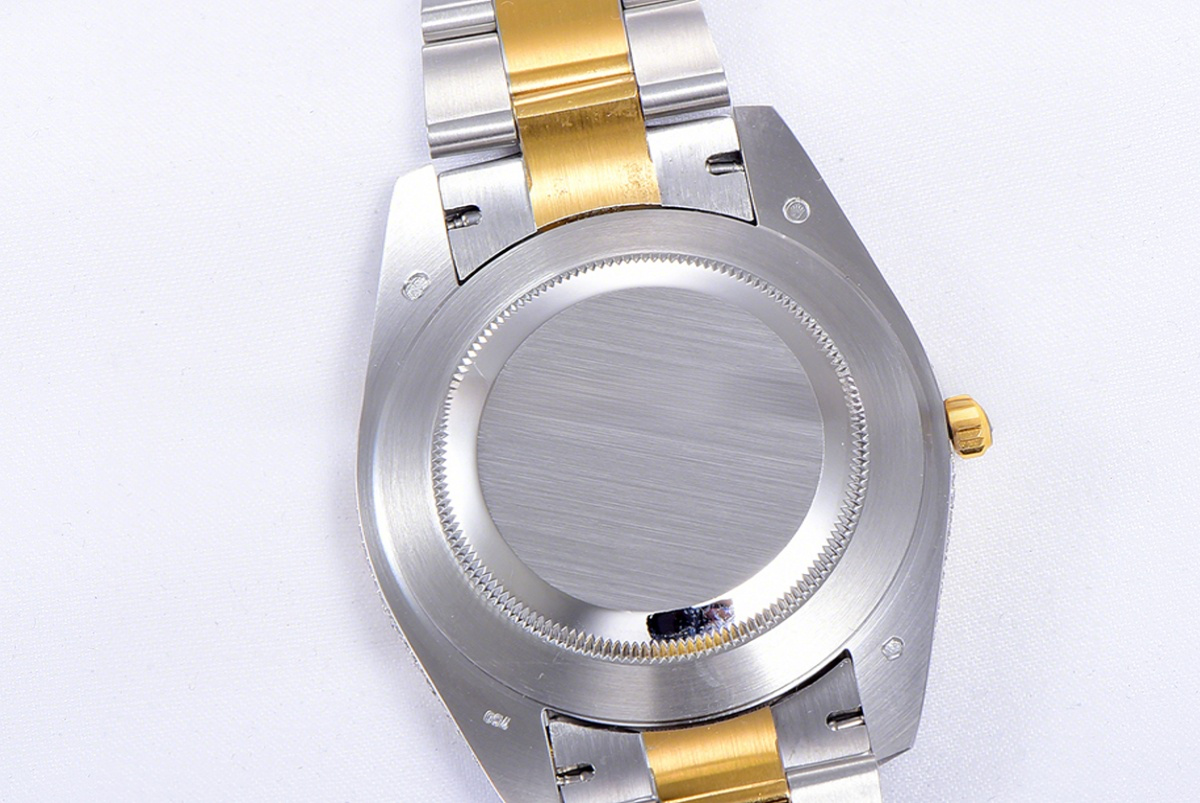 Rolex Datejust 41 126334 Diamond Paved Dial with Stick Markers in Yellow Gold-fasswatch