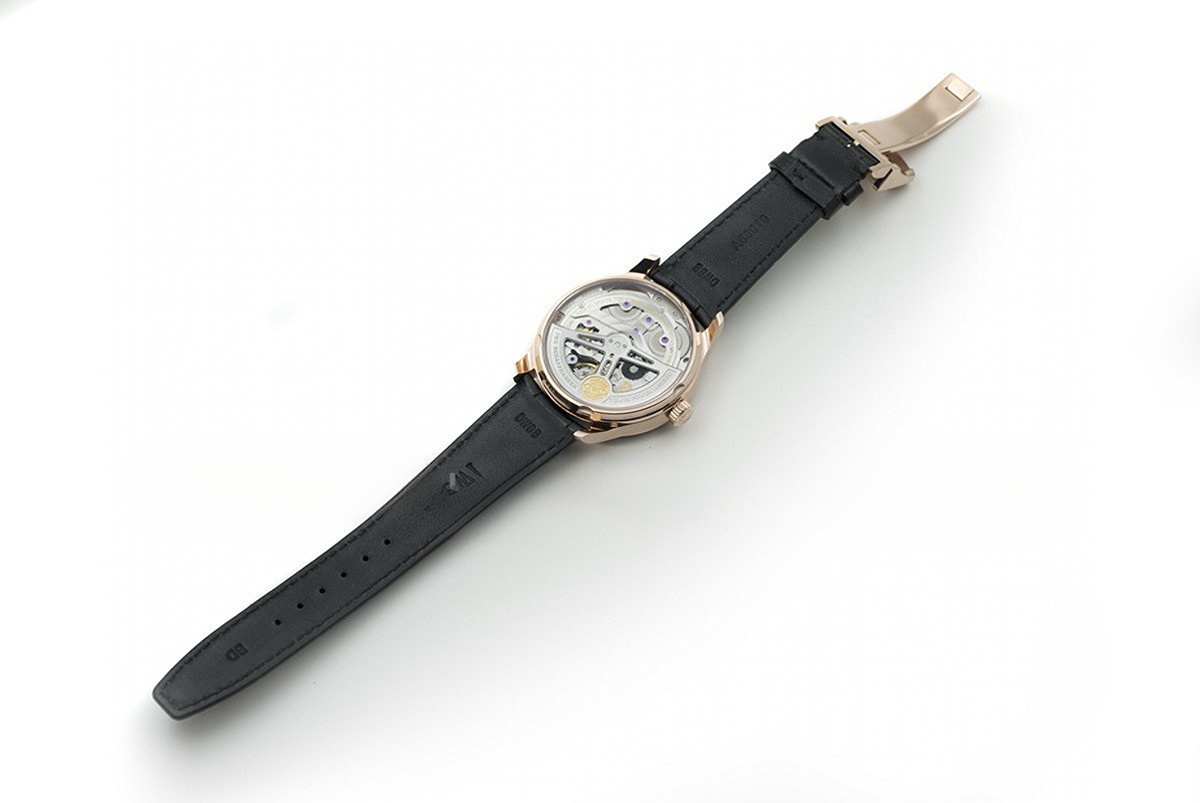 IWC Portuguese Automatic 7 Day IW5007 Black dial in Rose Gold-fasswatch