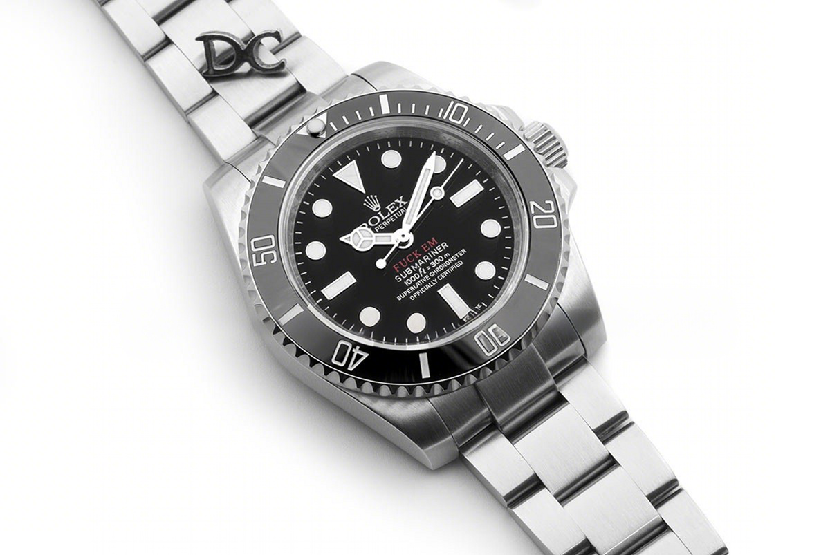Rolex Supreme x Rolex ‘Fuck Em’ 114060 Submariner-fasswatch
