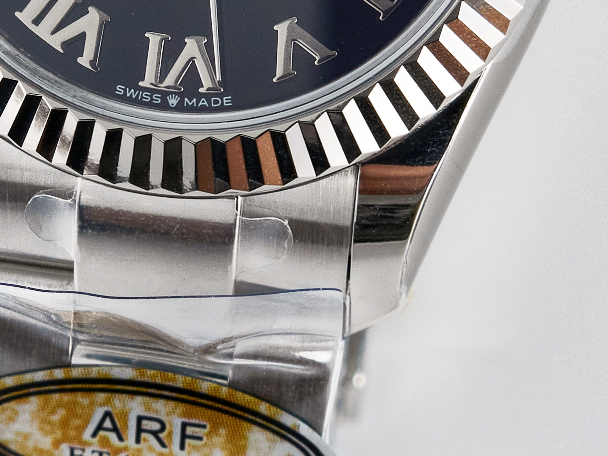 Rolex DateJust 31 278274 ARF 1:1 Best Edition 904L Steel Black Roman Dial on SS Oyster Bracelet ETA 2688-fasswatch