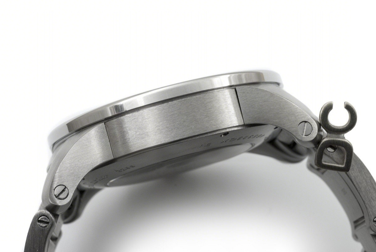 Calibre de Cartier White Dial on Steel Bracelet-fasswatch