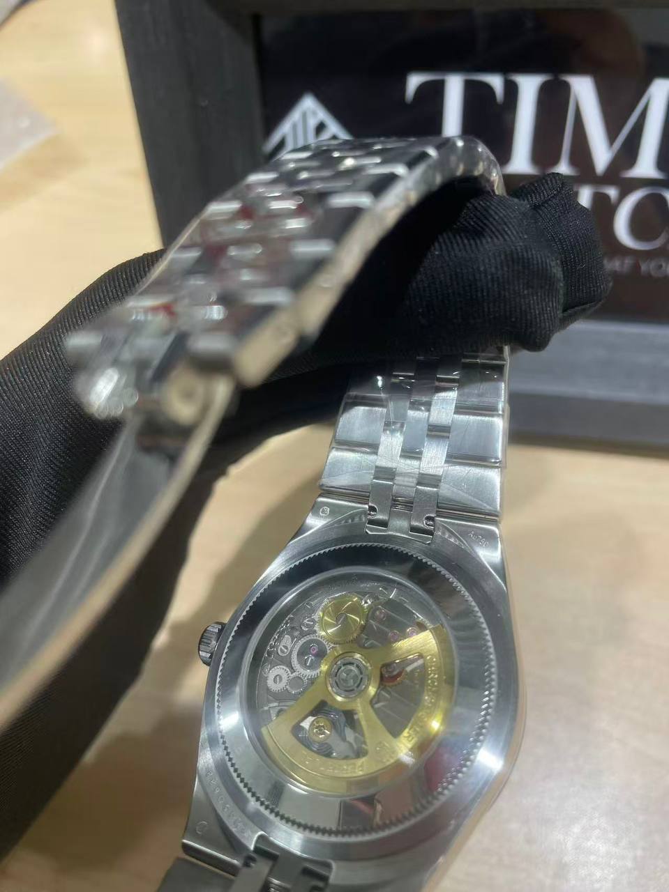 (New in 2025) Rolex M127334-0001 Land-Dweller white/blue/light blue/light white/white rose-fasswatch