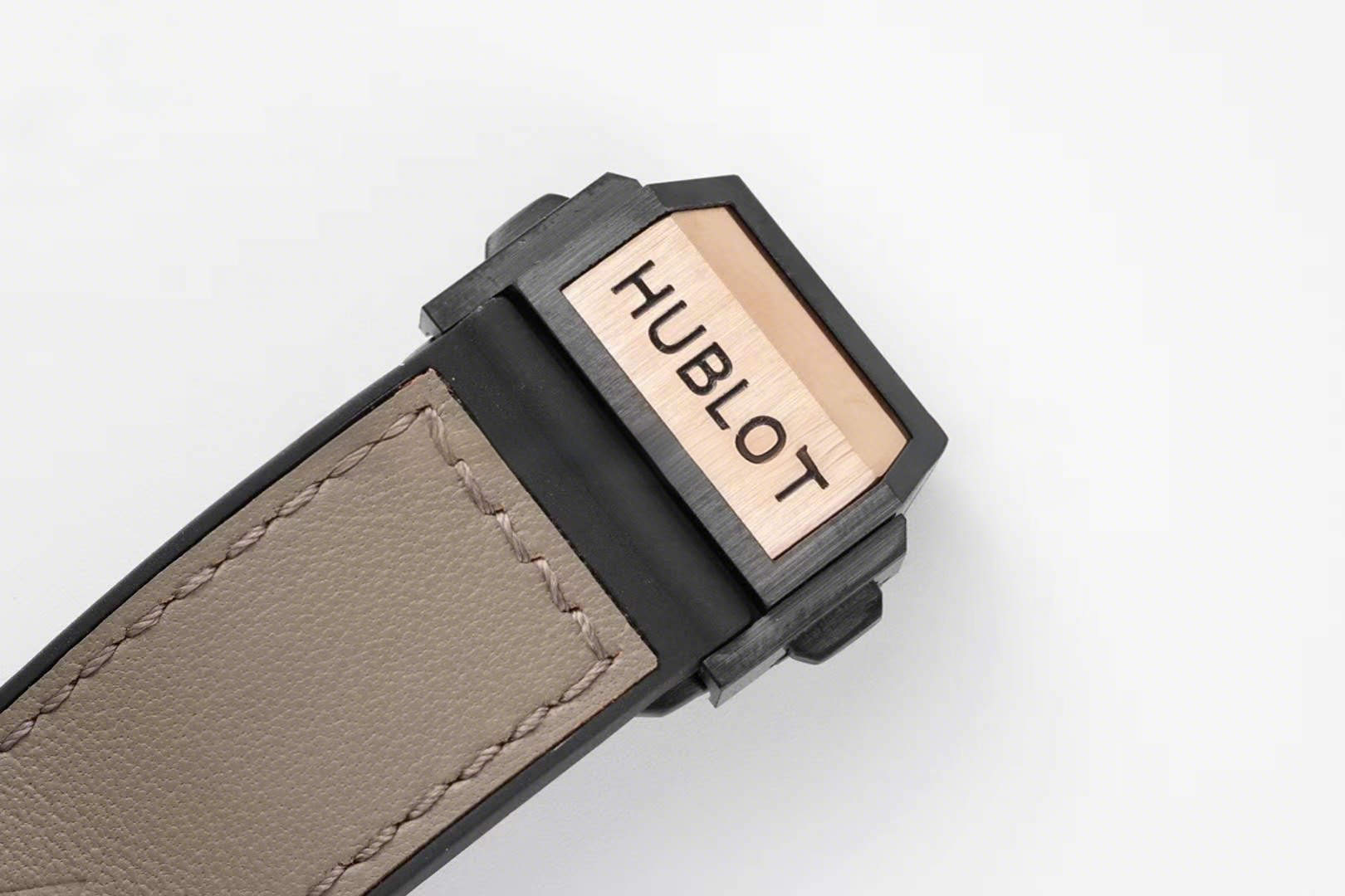 Hublot Big Bang Unico Sang Bleu in Rose Gold on Brown Leather Strap-fasswatch