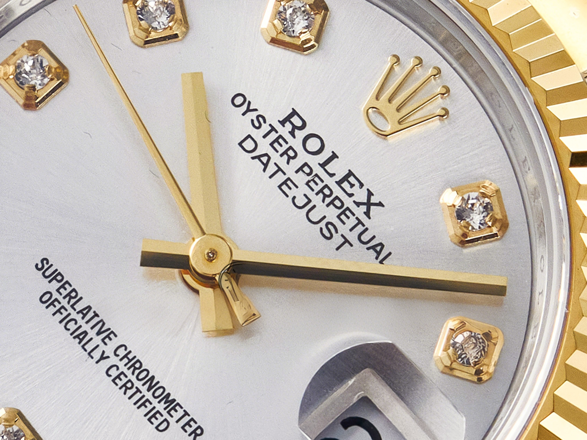 Rolex DateJust 31 278273 ARF 1:1 Best Edition 904L Steel Silver Diamonds Dial on SS/YG Oyster Bracelet ETA 2688-fasswatch