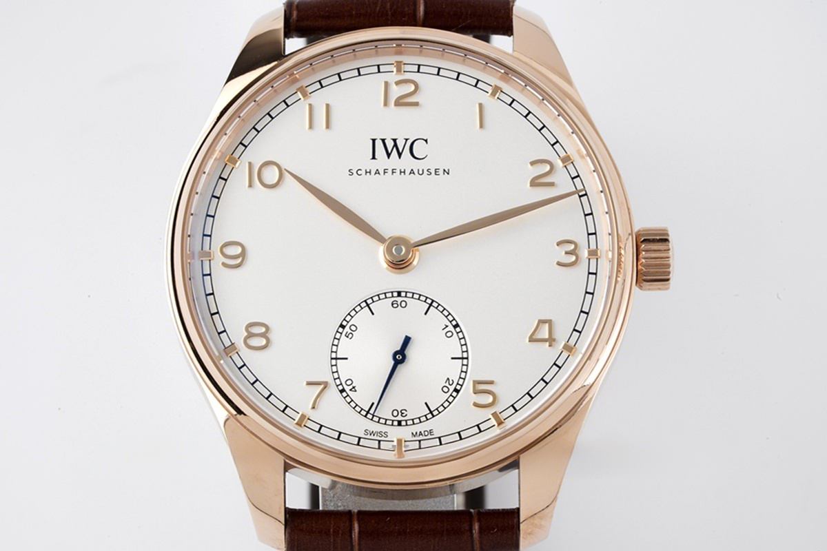 IWC Portugieser Automatic 40 IW358306 White Dial in Rose Gold-fasswatch