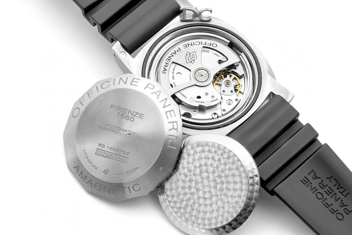 Panerai PAM389 Luminor Submersible 1950 Amagnetic 3 Days Automatic Titanio-fasswatch