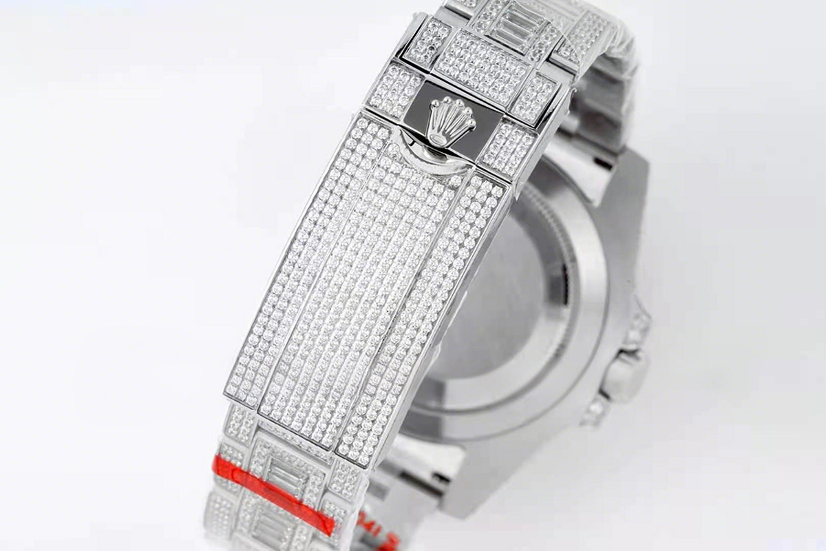 Rolex Submariner 116610LV Hulk with Diamond Bezel-fasswatch