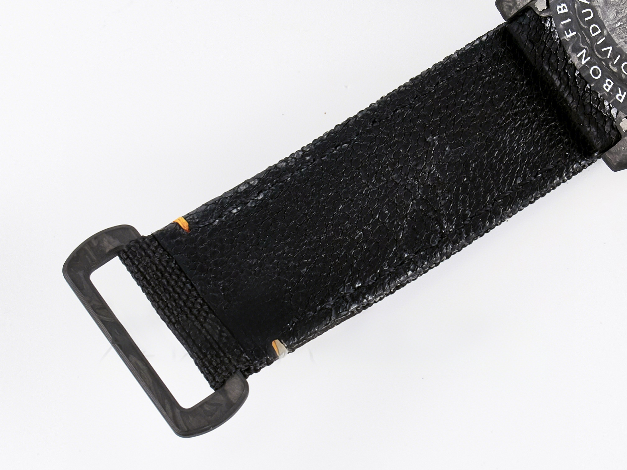 Rolex Sea Dweller 43mm Carbon DIWF Best Edition Graffiti Dial on Black Nylon Strap A2824-fasswatch