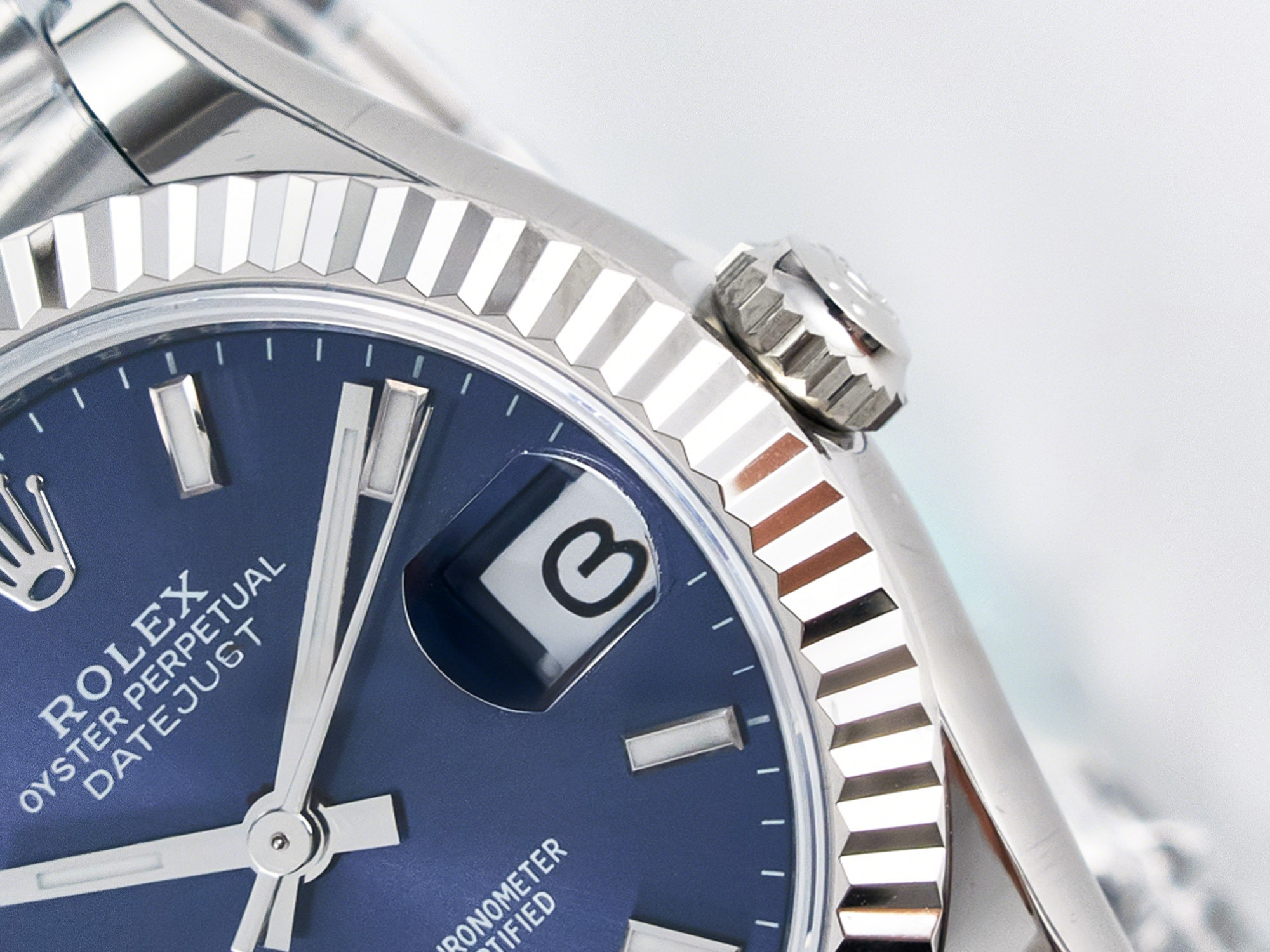 Rolex DateJust 31 278274 ARF 1:1 Best Edition 904L Steel Blue Dial Stick Marker on SS Jubilee Bracelet ETA 2688-fasswatch
