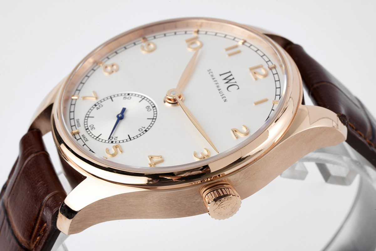 IWC Portugieser Automatic 40 IW358306 White Dial in Rose Gold-fasswatch